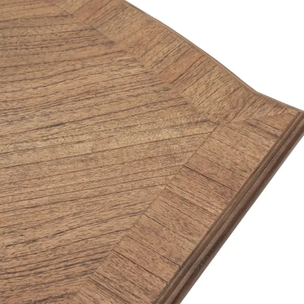 Highgrove, spisebord med ileggsplate  i brunt tre (215-260cm) - Bilde 8