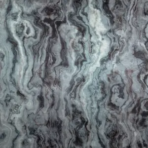 Marble, luksuriøs marmorert fløyel i sort