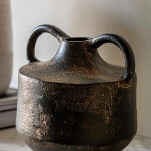 Gobi lav rustikk vase med antikk look