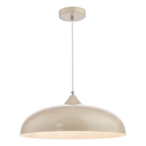 Kaelan, Retro takpendel i beige metall - Bilde 2