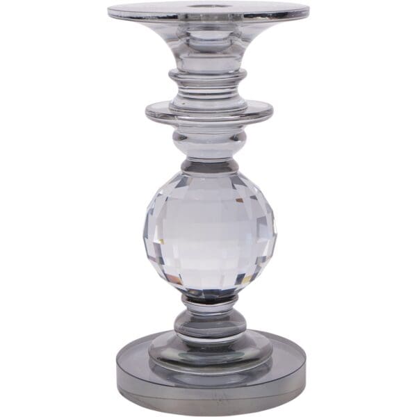 Kersey, elegant lysestake i  slepet  glass (19,5cm) - Bilde 2