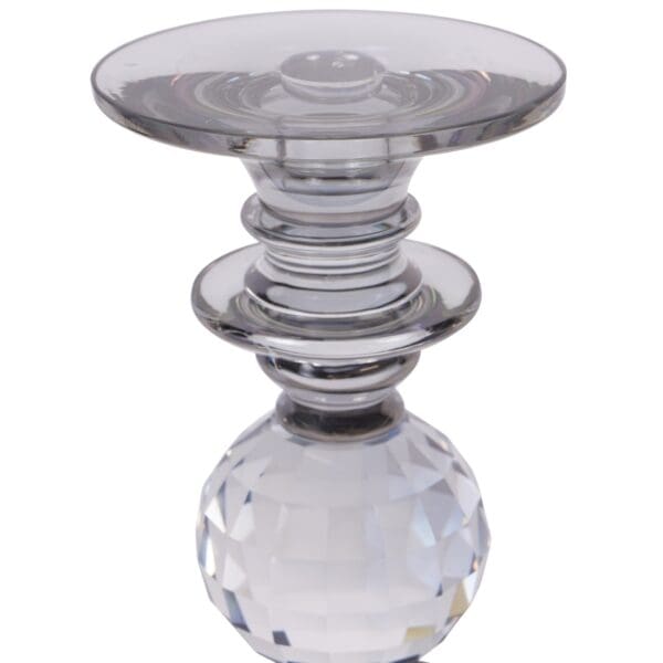 Kersey, elegant lysestake i  slepet  glass (19,5cm) - Bilde 4