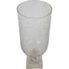 Elegant, munnblåst og slepet  lyslykt/vase i glass fra Laura Ashley - Bilde 4