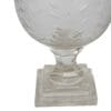 Elegant, munnblåst og slepet  lyslykt/vase i glass fra Laura Ashley - Bilde 6