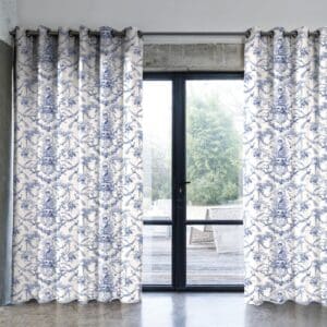 Ludivine, klassisk Toile de Jouy stoff i dobbel bredde