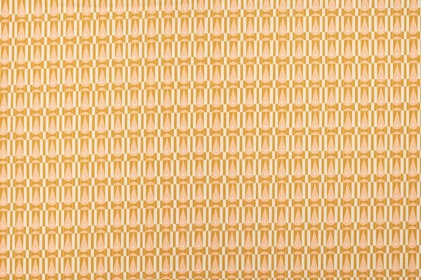 Eye Now, spennende stoff i retrodesign i oker/natur - Bilde 2