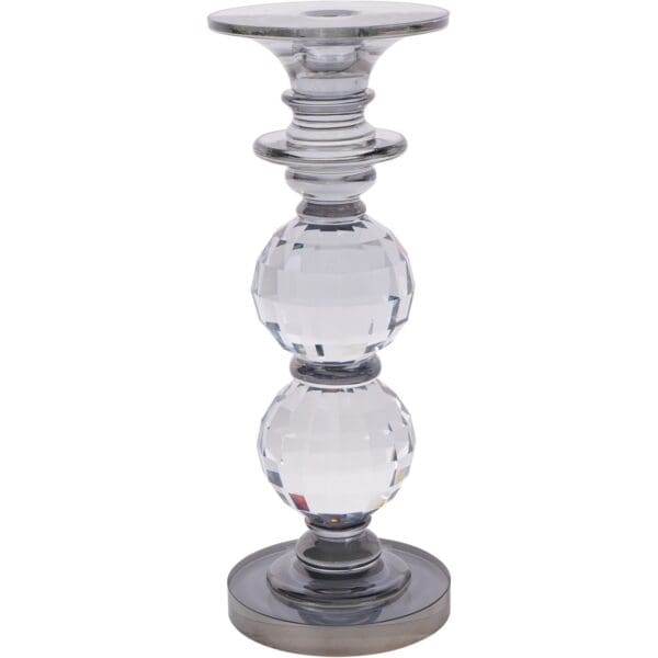 Kersey, elegant lysestake i  slepet  glass (26,5cm) - Bilde 2