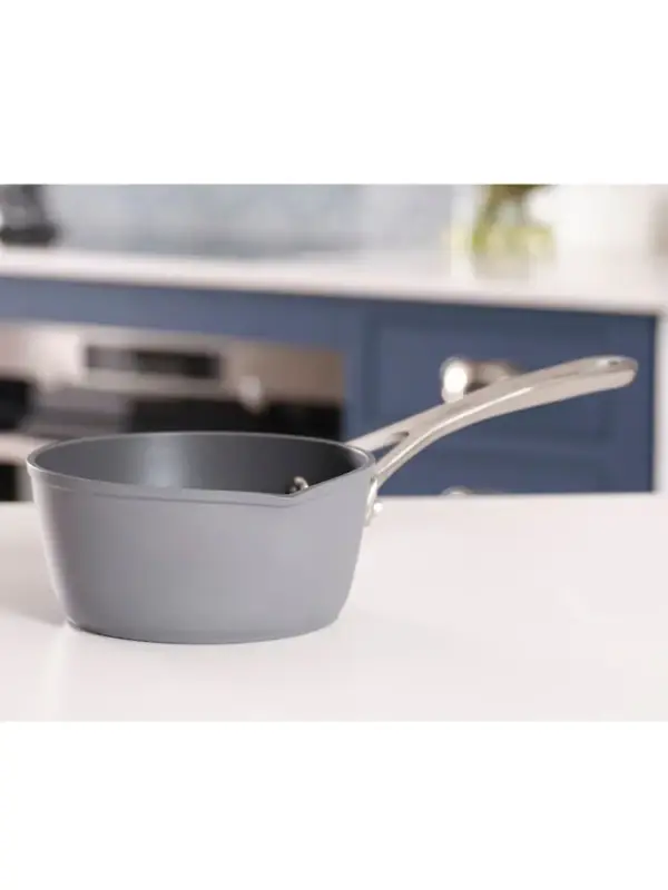 1,2l "non stick" skifergrå sauskasserolle fra Laura Ashley - Bilde 3