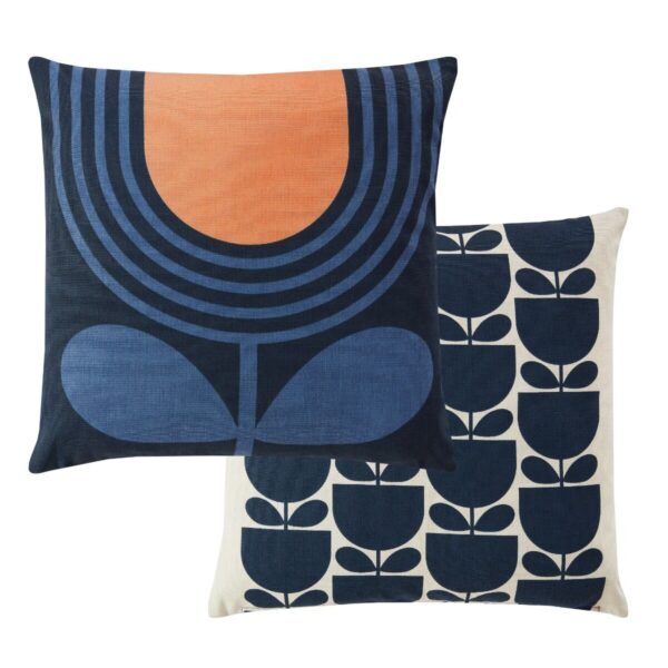 Striped Tulip, retro pute i blått og orange fra Orla Kiely - Bilde 2