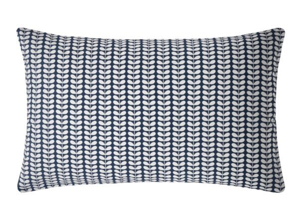Tiny Stem, putetrekk med retrodesign i blått og hvitt fra Orla Kiely