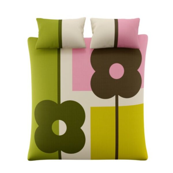 Abacus Block, storblomstret retro sengesett fra Orla Kiely - Bilde 4