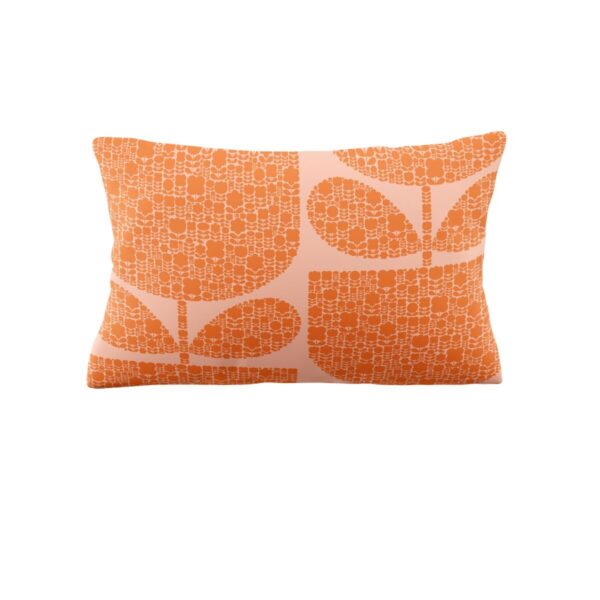 Block Garden, retro sengesett i orange og rosa fra Orla Kiely - Bilde 4
