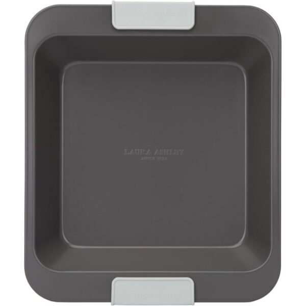 "non stick" Firkantet kakeform (23cm) med salviegrønne håndtak fra Laura Ashley - Bilde 4