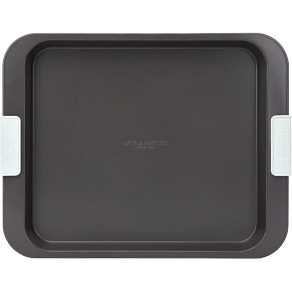 "non stick" langpanne (38cm) med salviegrønne håndtak fra Laura Ashley - Bilde 4