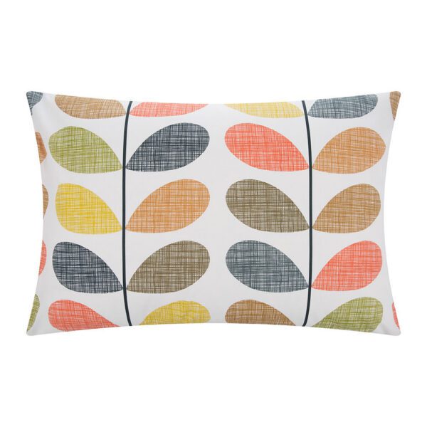 Scribble Stem, retro putetrekk i orange fra Orla Kiely - Bilde 2
