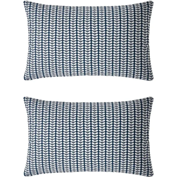 Tiny Stem, stilrene putetrekk med retrodesign i blått fra Orla Kiely - Bilde 2