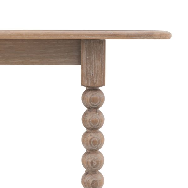 Artisan, spisebord med uttrekk, i kalkvasket eik - Bilde 9