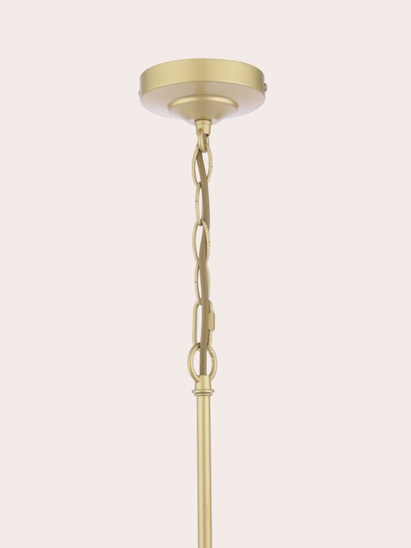 Alexa, taklampe i messing med glasstaver - Bilde 6