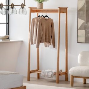 Wycombe, åpen garderobe i eik