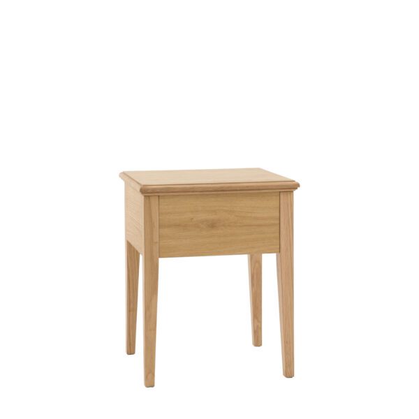 Malvern, klassisk nattbord med skuff i eik - Bilde 7