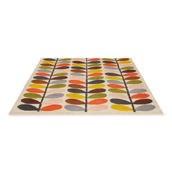 Multi Stem, fargerikt retro gulvteppe med stilistiske grener - Bilde 3