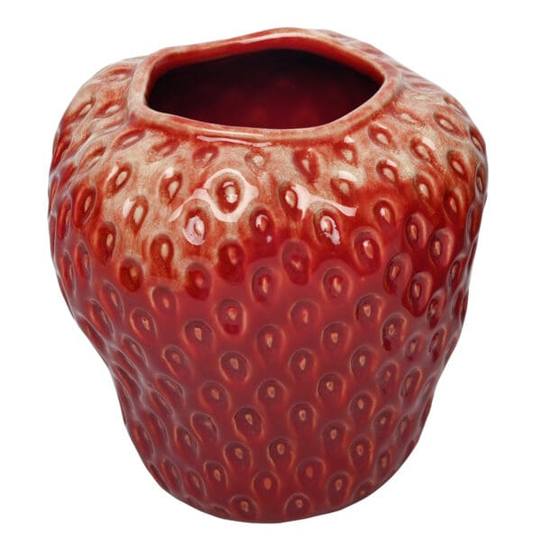 Berry,  liten vase i keramikk formet som et jordbær - Bilde 2