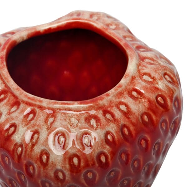 Berry,  liten vase i keramikk formet som et jordbær - Bilde 3