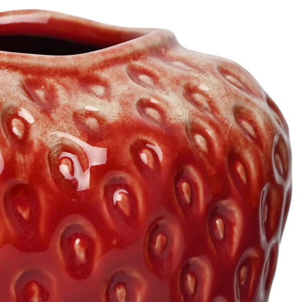 Berry,  liten vase i keramikk formet som et jordbær - Bilde 4