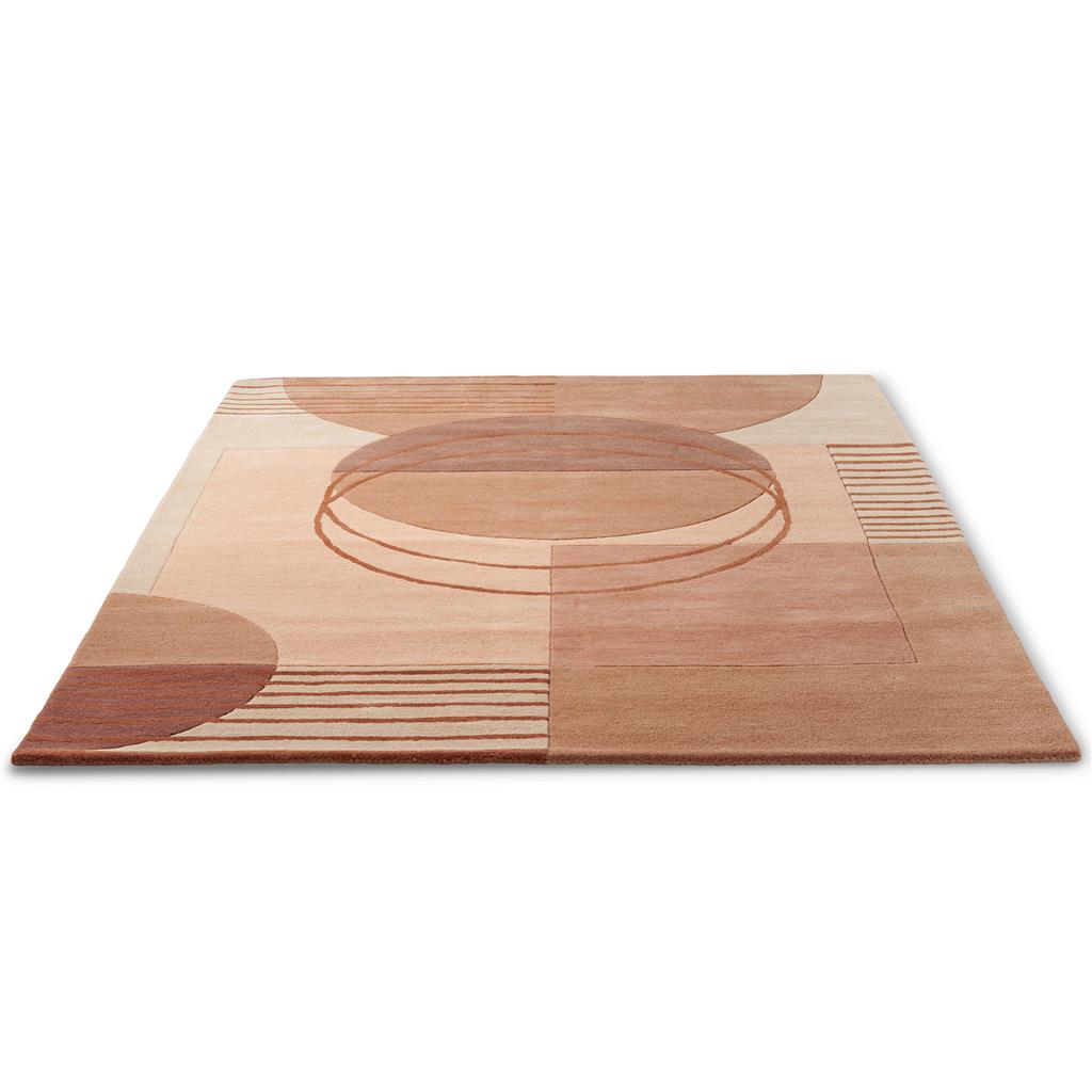 Decor Lola, håndtuftet  gulvteppe med geometrisk mønster i rosa - Bilde 5