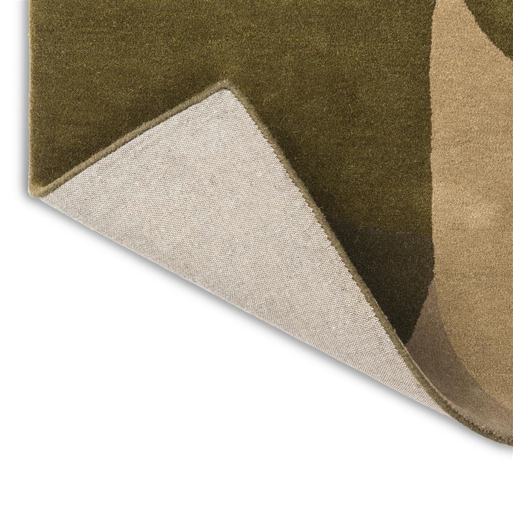 Decor Cosmo, håndtuftet  gulvteppe med geometrisk mønster i grønt - Bilde 6