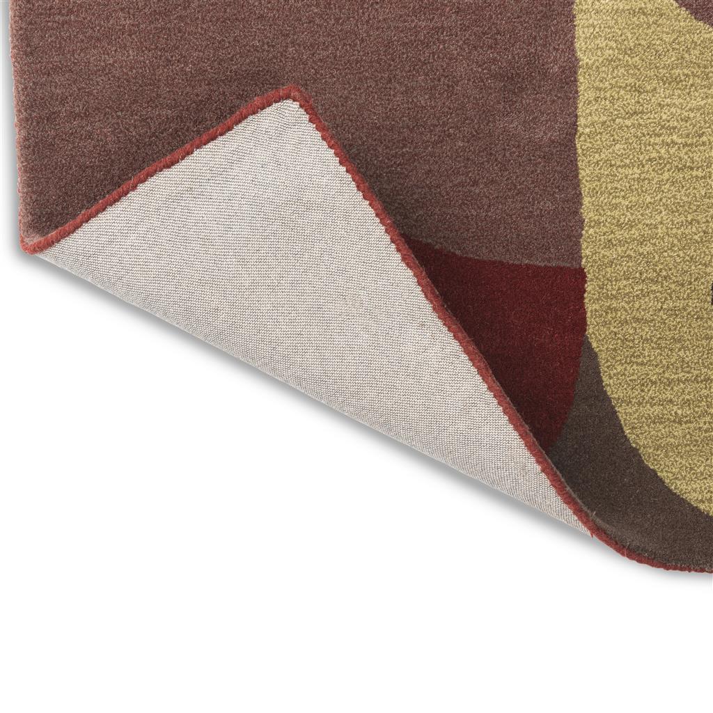 Decor Cosmo, håndtuftet  gulvteppe med geometrisk mønster i rødt - Bilde 7