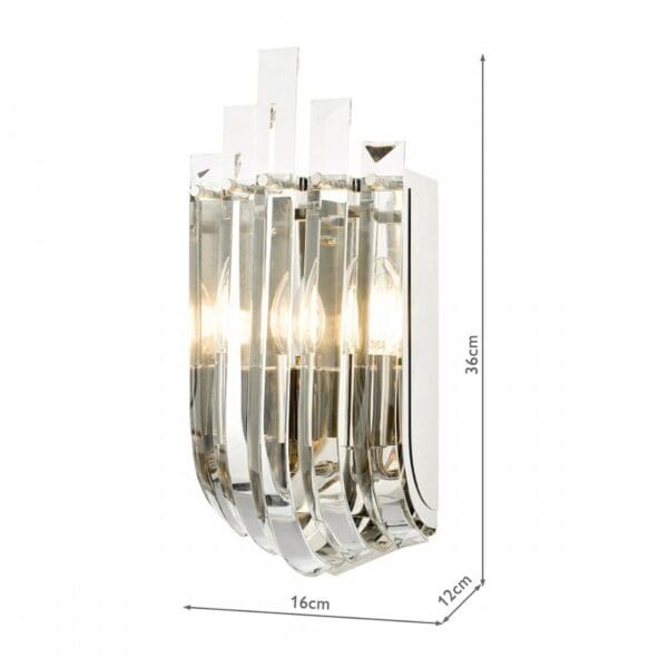English Heritage Eltham, Art Deco vegglampe i  krystall - Bilde 7