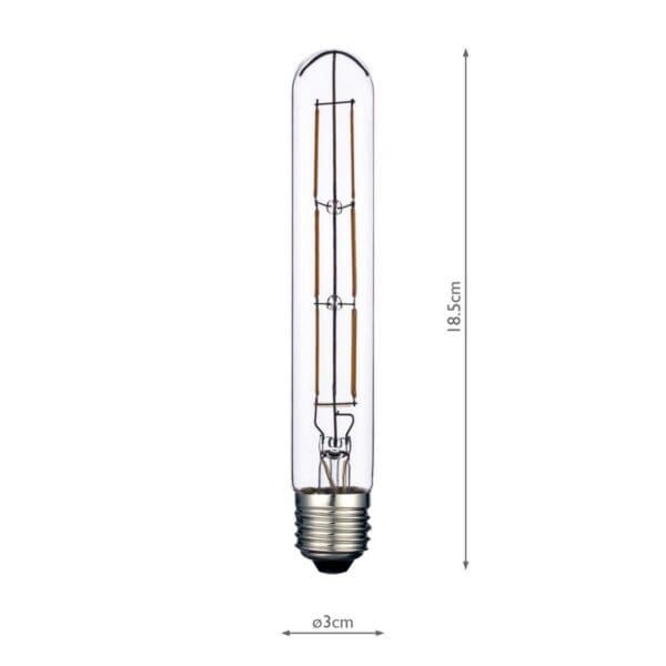 Dimbar lyspære E27 6W, 600Lumene 2700k varmhvit - Bilde 3