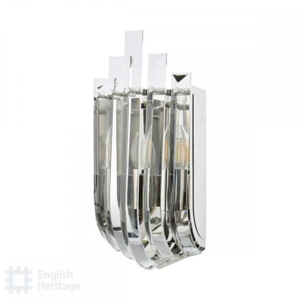 English Heritage Eltham, Art Deco vegglampe i  krystall - Bilde 3