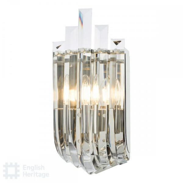 English Heritage Eltham, Art Deco vegglampe i  krystall - Bilde 4