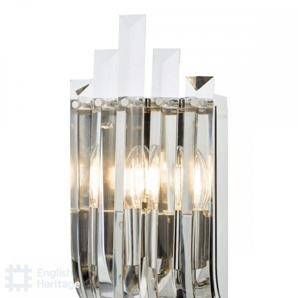 English Heritage Eltham, Art Deco vegglampe i  krystall - Bilde 5