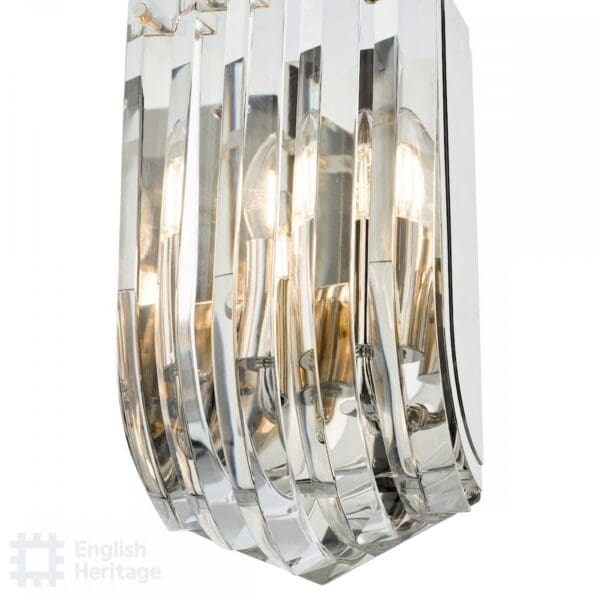 English Heritage Eltham, Art Deco vegglampe i  krystall - Bilde 6