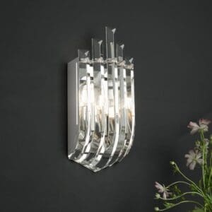 English Heritage Eltham, Art Deco vegglampe i  krystall
