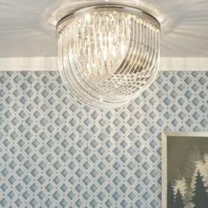 English Heritage Eltham, Art Deco taklampe i  krystall
