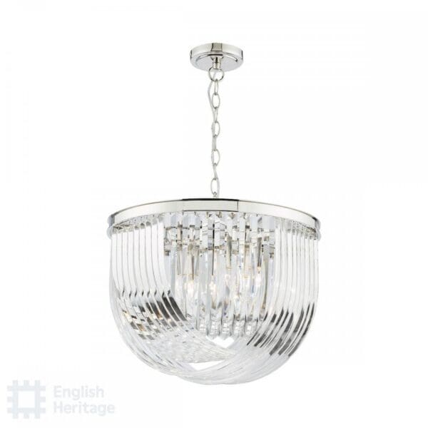English Heritage Eltham, Art Deco lysekrone i  krystall - Bilde 4