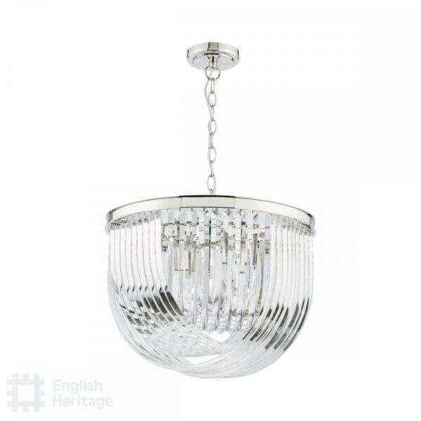 English Heritage Eltham, Art Deco lysekrone i  krystall - Bilde 5