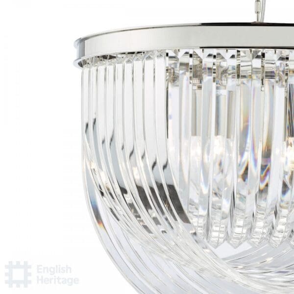 English Heritage Eltham, Art Deco lysekrone i  krystall - Bilde 7
