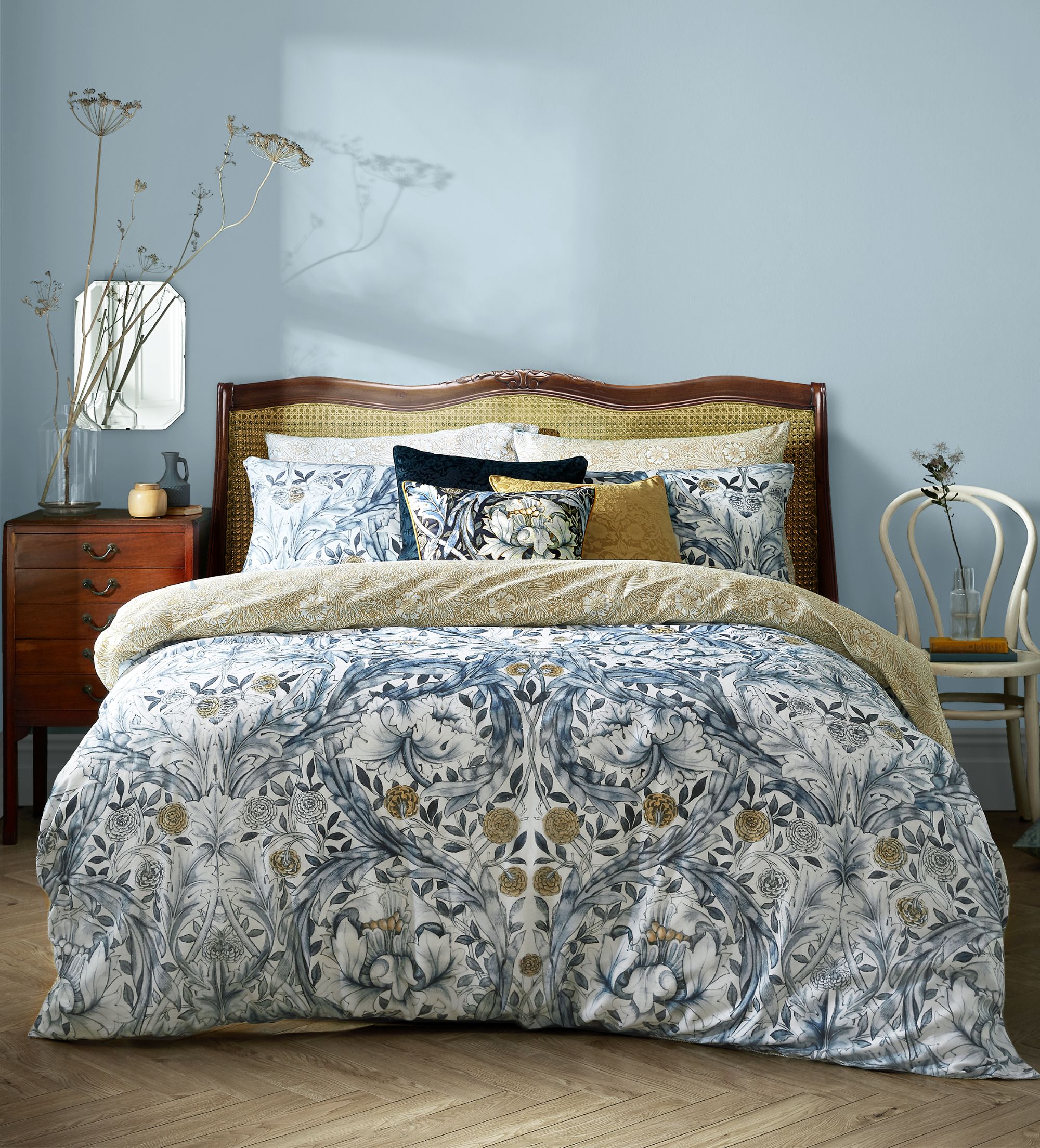 Waterhouse, lyseblå maling fra Morris At Home