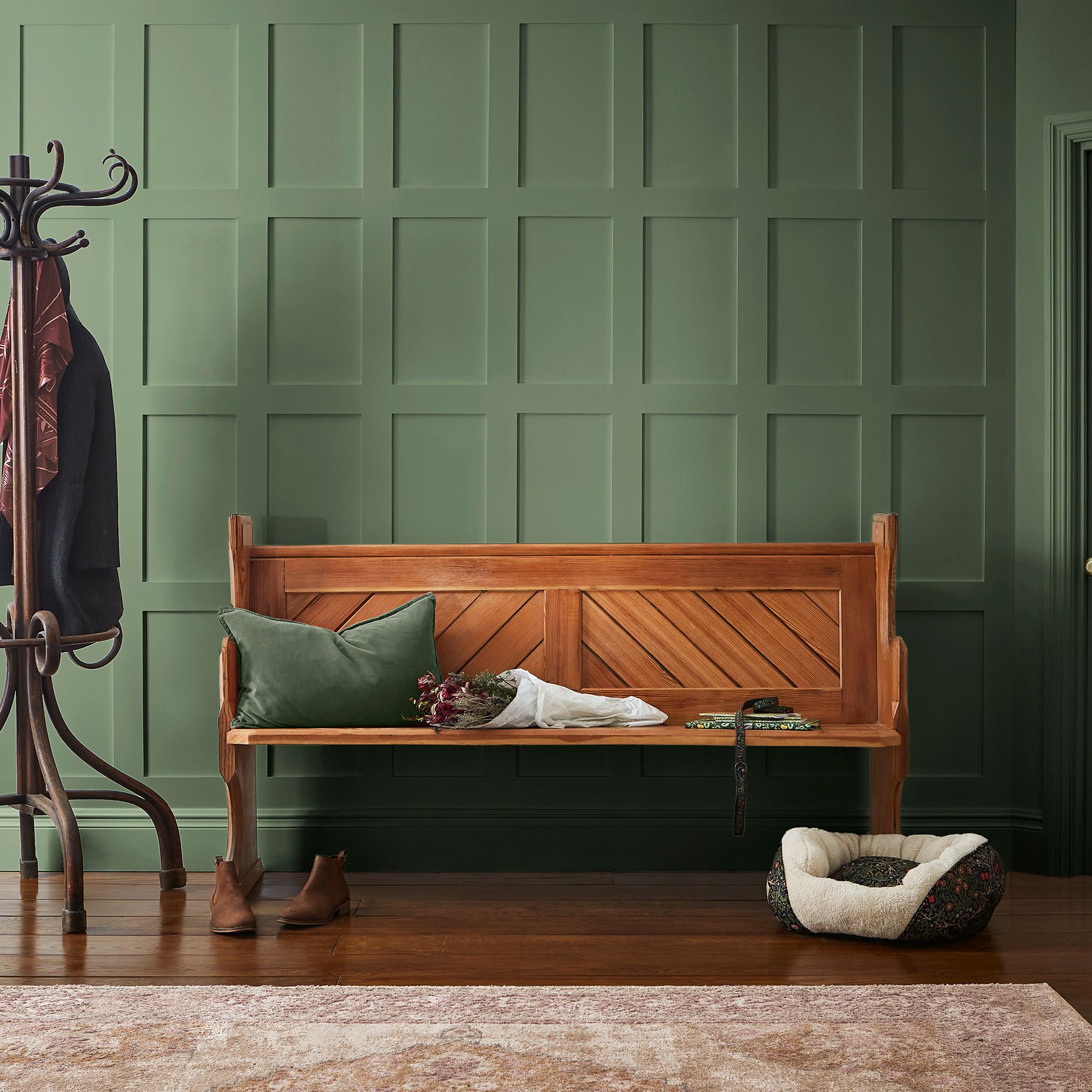 Outstretch grønn maling fra William Morris At Home