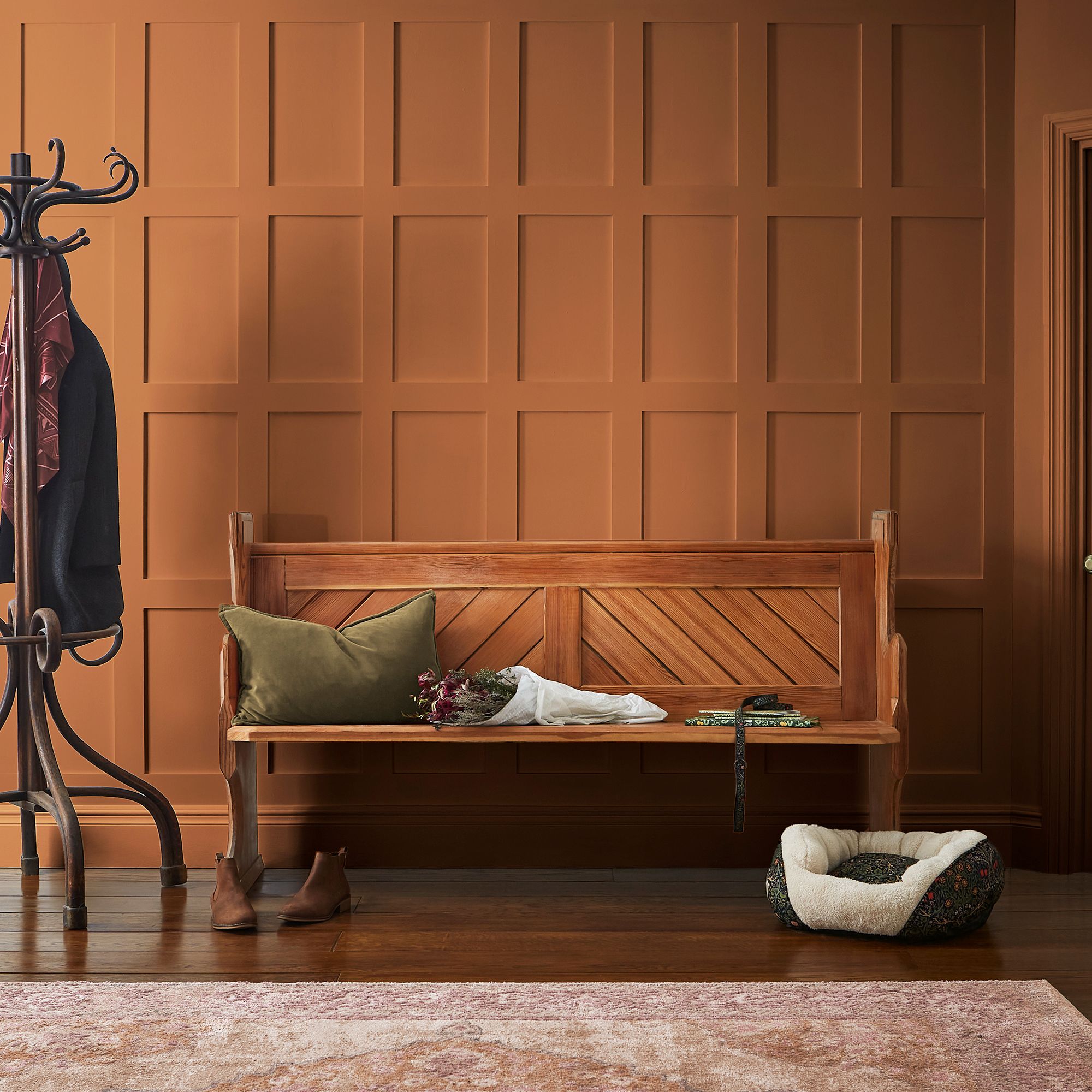 Beech Mast en rust orange maling fra Morris At Home