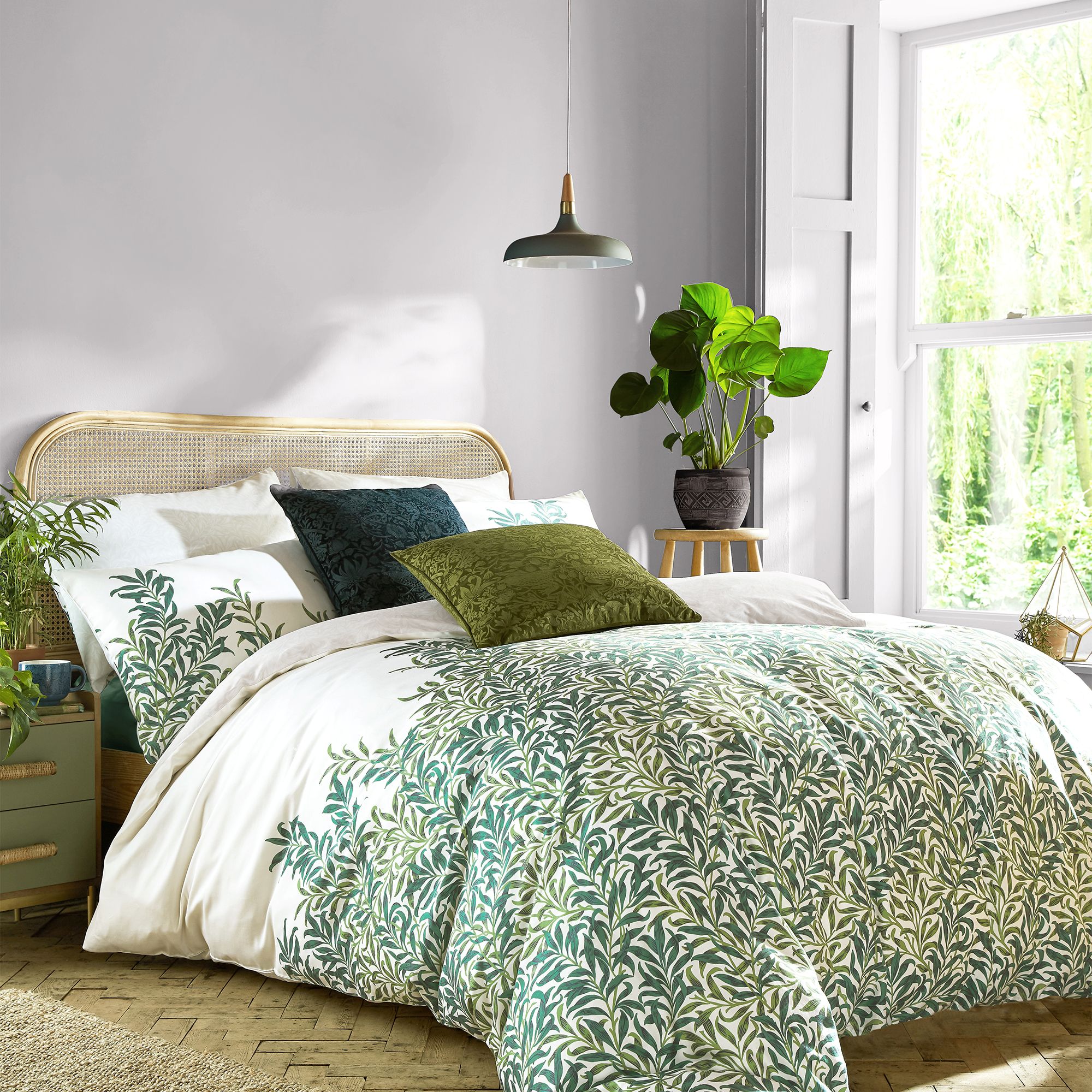 Glacierscape grålilla maling fra Morris At Home