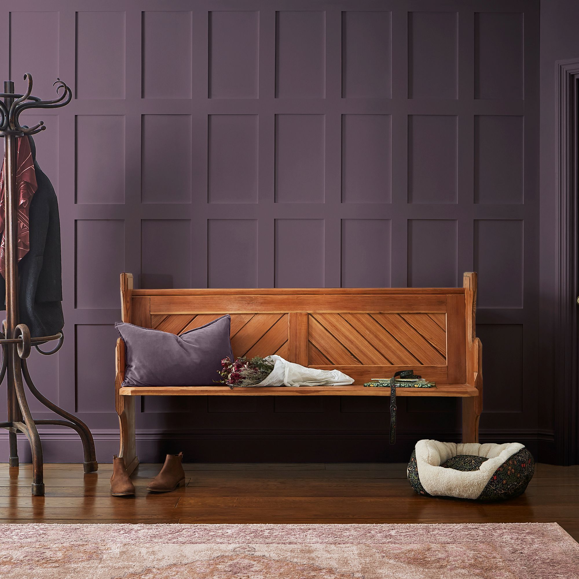 Winter Purple Mørk lilla maling fra Morris At Home