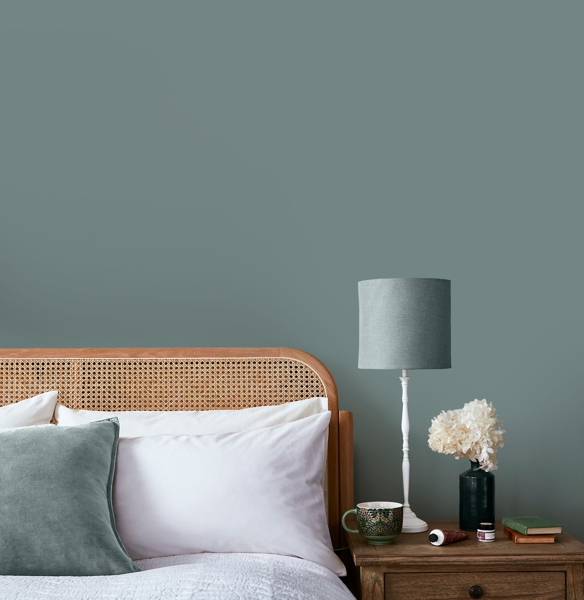 William Morris At Home Cask Blue, Mellomblå maling