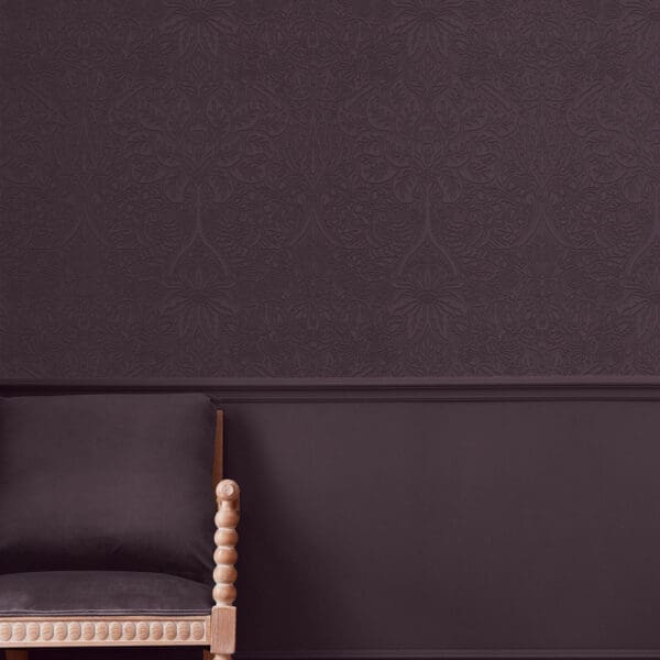 William Morris At Home, Dove & Rose Paintable, malbar tapet med duer