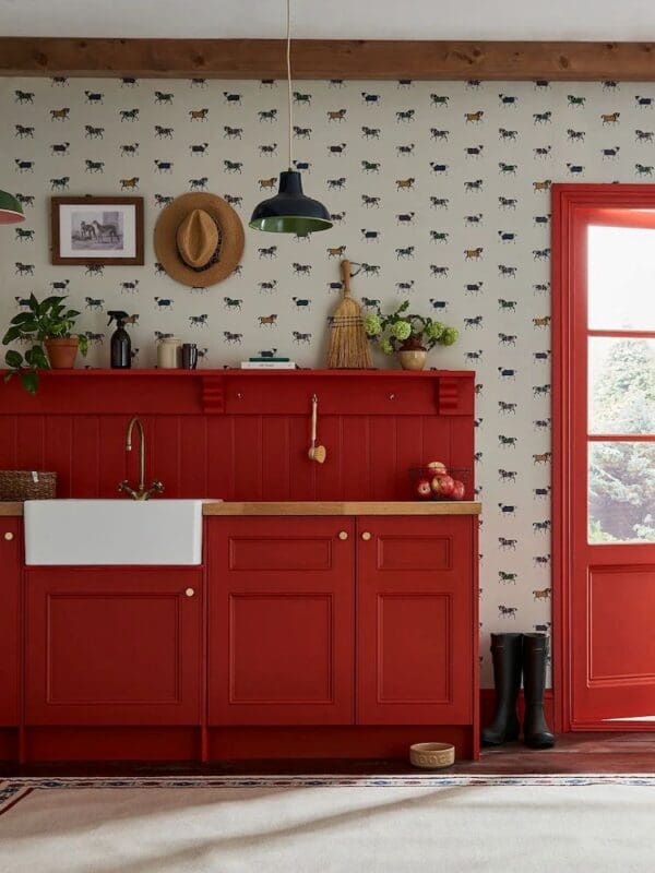 Regal Horse, tapet med elegante hester